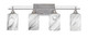 Toltec Lighting - 134-AS-3009 - Four Light Bathroom Lighting - Uptowne - Aged Silver