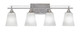 Toltec Lighting - 134-AS-460 - Four Light Bath Bar - Uptowne - Aged Silver