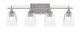 Toltec Lighting - 134-AS-461 - Four Light Bath Bar - Uptowne - Aged Silver