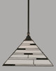 Toltec Lighting - 13-BC-952 - One Light Pendant - Any - Black Copper