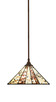 Toltec Lighting - 13-BRZ-956 - One Light Pendant - Any - Bronze