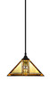 Toltec Lighting - 13-MB-986 - One Light Pendant - Any - Matte Black