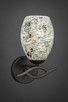 Toltec Lighting - 141-DG-5054 - One Light Wall Sconce - Revo - Dark Granite