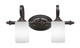 Toltec Lighting - 162-DG-310 - Two Light Bath Bar - Eleganté - Dark Granite
