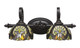 Toltec Lighting - 162-DG-9945 - Two Light Bath Bar - Eleganté - Dark Granite
