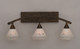 Toltec Lighting - 173-BRZ-751 - Three Light Bath Bar - Bow - Bronze Toltec Lighting - 173-BRZ-751 - Three Light Bath Bar - Bow - Bronze