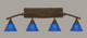Toltec Lighting - 174-BRZ-4155 - Four Light Bath Bar - Bow - Bronze