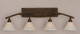 Toltec Lighting - 174-BRZ-7145 - Four Light Bath Bar - Bow - Bronze