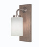 Toltec Lighting - 1771-GPDW-310 - One Light Wall Sconce - Oxbridge - Graphite & Painted Distressed Wood-look Toltec Lighting - 1771-GPDW-310 - One Light Wall Sconce - Oxbridge - Graphite & Painted Distressed Wood-look