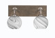 Toltec Lighting - 1772-GPDW-4109 - Two Light Bath Bar - Oxbridge - Graphite & Painted Distressed Wood-look Metal