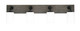 Toltec Lighting - 1774-MBDW-310 - Four Light Bathroom Lighting - Oxbridge - Matte Black & Painted Distressed Wood-look