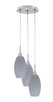 Toltec Lighting - 1816-BN-4042 - Three Light Pendalier - Array - Brushed Nickel