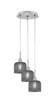 Toltec Lighting - 1816-BN-4612 - Three Light Pendalier - Array - Brushed Nickel