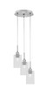 Toltec Lighting - 1816-BN-530 - Three Light Pendalier - Array - Brushed Nickel