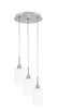 Toltec Lighting - 1818-BN-310 - Three Light Pendalier - Array - Brushed Nickel
