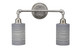 Toltec Lighting - 182-AS-4062 - Two Light Bath Bar - Vintage - Aged Silver