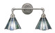 Toltec Lighting - 182-AS-9325 - Two Light Bath Bar - Vintage - Aged Silver