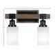 Tacoma Two Light Bathroom Lighting (1842-MBDW-310)