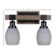 Tacoma Two Light Bathroom Lighting (1842-MBDW-4022)