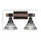 Tacoma Two Light Bath Bar (1842-MBDW-9105)