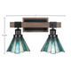 Tacoma Two Light Bathroom Lighting (1842-MBDW-9325) Tacoma Two Light Bathroom Lighting (1842-MBDW-9325)