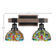 Tacoma Two Light Bathroom Lighting (1842-MBDW-9905)