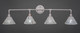 Toltec Lighting - 184-AS-7195 - Four Light Bath Bar - Vintage - Aged Silver