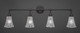 Toltec Lighting - 184-DG-729 - Four Light Bath Bar - Vintage - Dark Granite