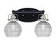 Toltec Lighting - 1932-MBBN-5110 - Two Light Bath Bar - Easton - Matte Black & Brushed Nickel