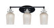 Toltec Lighting - 1933-MBBN-4253 - Three Light Bath Bar - Easton - Matte Black & Brushed Nickel