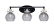 Toltec Lighting - 1933-MBBN-5112 - Three Light Bath Bar - Easton - Matte Black & Brushed Nickel
