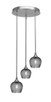 Toltec Lighting - 2143-BN-4602 - Three Light Pendalier - Empire - Brushed Nickel
