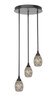 Toltec Lighting - 2143-ES-5054 - Three Light Cluster Pendalier - Empire - Espresso