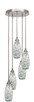 Toltec Lighting - 2145-BN-416 - Five Light Pendalier - Empire - Brushed Nickel
