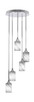 Toltec Lighting - 2145-CH-3009 - Five Light Pendalier - Empire - Chrome