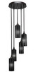 Toltec Lighting - 2145-DG-4099 - Five Light Mini Pendant - Empire - Dark Granite