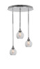 Toltec Lighting - 2183-CH-4102 - Three Light Pendalier - Empire - Chrome