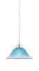 Toltec Lighting - 22-CH-438 - One Light Mini Pendant - Any - Chrome