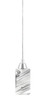 Toltec Lighting - 22-CH-549 - One Light Mini Pendant - Any - Chrome