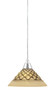 Toltec Lighting - 22-CH-7183 - One Light Mini Pendant - Any - Chrome