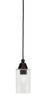 Toltec Lighting - 22-DG-300 - One Light Mini Pendant - Any - Dark Granite