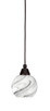 Toltec Lighting - 22-DG-4109 - One Light Mini Pendant - Any - Dark Granite
