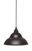 Toltec Lighting - 22-DG-428 - One Light Mini Pendant - Any - Dark Granite