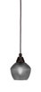 Toltec Lighting - 22-DG-4622 - One Light Mini Pendant - Any - Dark Granite