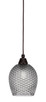Toltec Lighting - 22-DG-4902 - One Light Mini Pendant - Any - Dark Granite