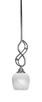 Toltec Lighting - 232-CH-4811 - One Light Mini Pendant - Jazz - Chrome
