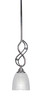 Toltec Lighting - 232-CH-500 - One Light Mini Pendant - Jazz - Chrome