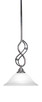 Toltec Lighting - 232-CH-520 - One Light Mini Pendant - Jazz - Chrome