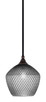 Toltec Lighting - 23-BC-4922 - One Light Mini Pendant - Stem - Black Copper