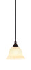 Toltec Lighting - 23-BC-508 - One Light Mini Pendant - Any - Black Copper
